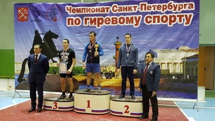 Campionatul Open de la St. Petersburg la Kettlebell Lifting