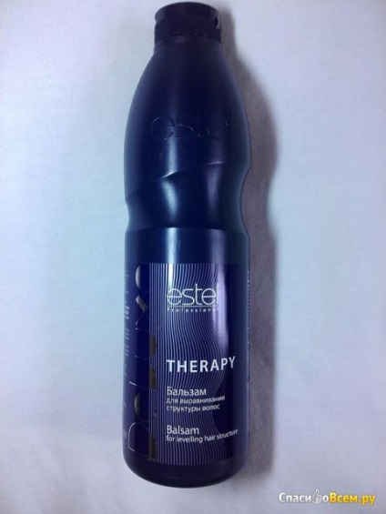 Feedback-ul despre balsam pentru alinierea structurii de păr este o terapie de balon de lux de terapie, care