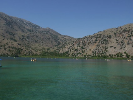 Lacul kurna și izvoarele argyroupoli, Creta, Grecia descriere, fotografie, unde este pe hartă, cum