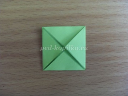 Panoul este necunoscut în tehnica origami - mozaic pentru copii