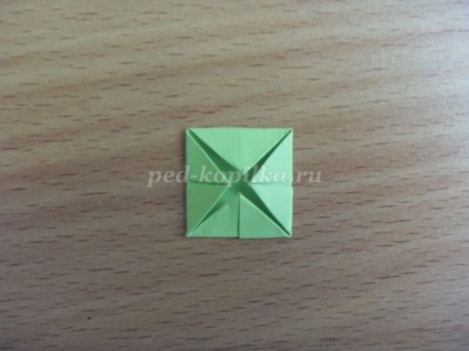 Panoul este necunoscut în tehnica origami - mozaic pentru copii