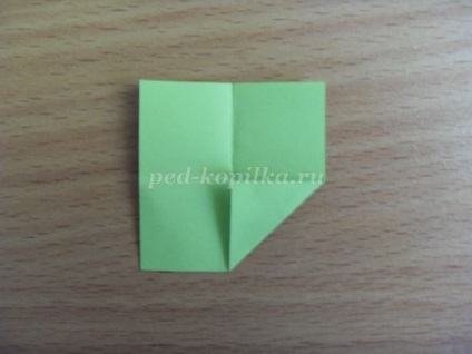 Panoul este necunoscut în tehnica origami - mozaic pentru copii