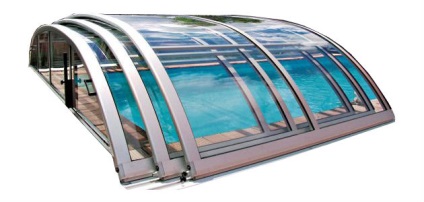 Pavilioane pentru piscine din policarbonat