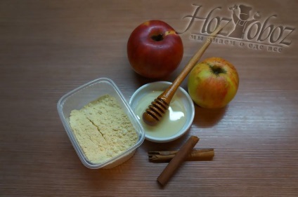 Mere de mere cu miere și scorțișoară în cuptorul cu microunde, hozoboz - știm despre toate produsele alimentare