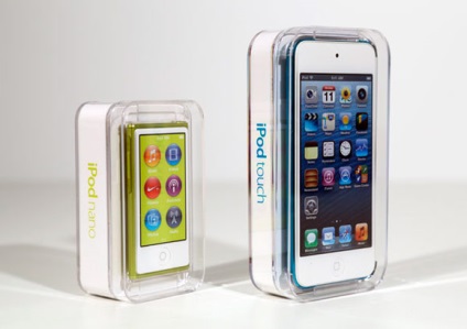 Az első ajánlat iPod touch és iPod nano