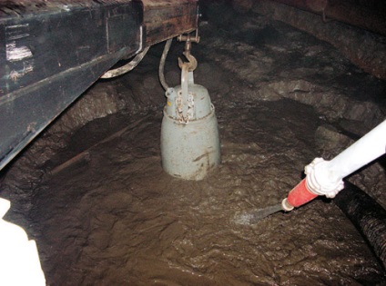 Tehnica bazinelor de canalizare subterană de curățare și utilizare tehnologică a nămolului