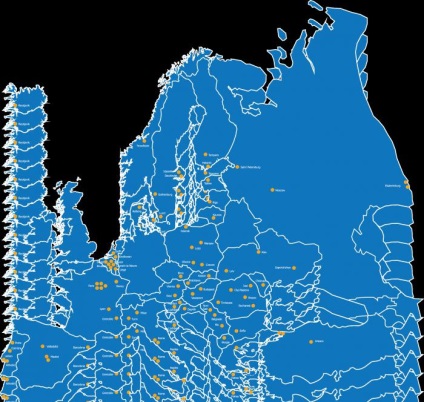 Diviziunea și zona politică a Europei