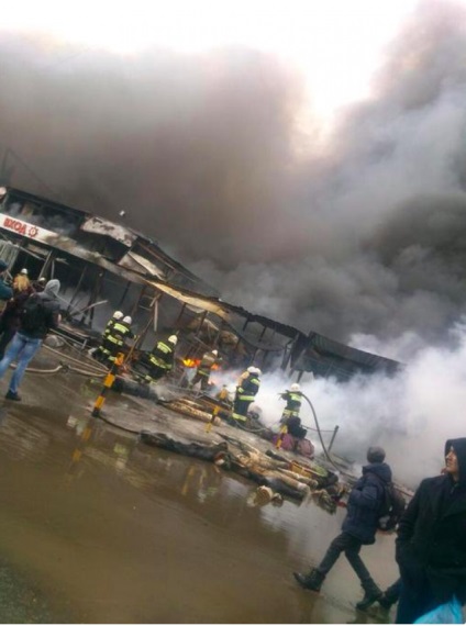 A tűz a bevásárlóközpont «Admiral», Kazan elveszett nő vállalkozók „Admiral” volt a tűz áldozatai,