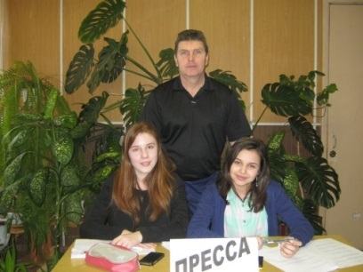 Sajtóközpont a világítótorony a hála az edző, GBOU iskola № 705, Moszkva