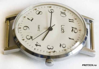 Pretich - член Луч кварцов часовник кварц, демонтаж