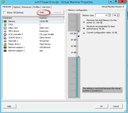 Eliminăm modemul USB în mașina virtuală vmware esxi, configurând serverele Windows și linux