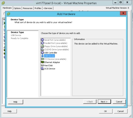 Eliminăm modemul USB în mașina virtuală vmware esxi, configurând serverele Windows și linux