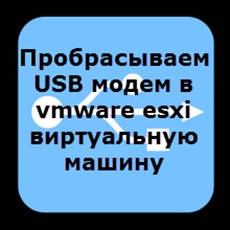 Eliminăm modemul USB în mașina virtuală vmware esxi, configurând serverele Windows și linux