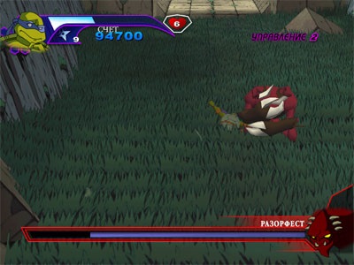 Trecerea tmnt 2003 (episodul 5) • Lumea virtuală a broasca țestoasă ninja