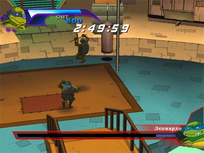 Trecerea tmnt 2003 (episodul 5) • Lumea virtuală a broasca țestoasă ninja