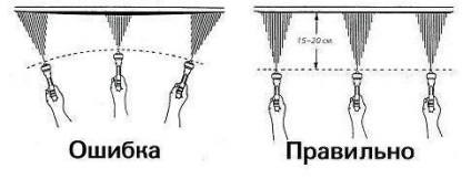 Работа с пистолета как да се постигне желания ефект, къщата на инструмент