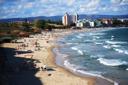 A távolság a központban, hogy Balchik