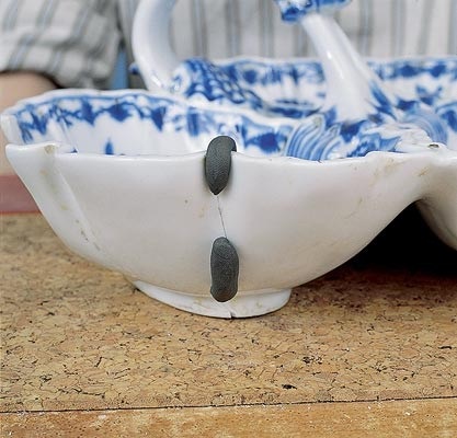 Helyreállítása porcelán csészék - helyreállítás mosogatószerek
