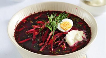Rețete de supă de sfeclă roșie