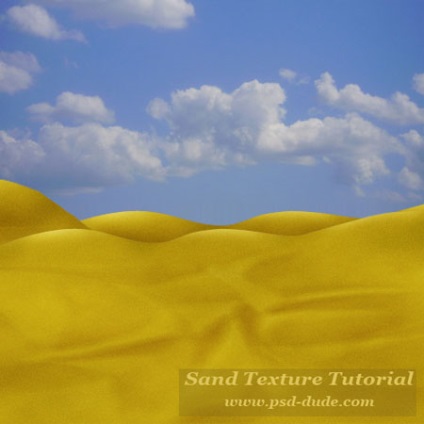 Desenează dune de nisip în Photoshop