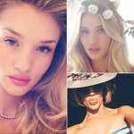 Rosie huntington whiteley fotografie, video, viața privată, nunta