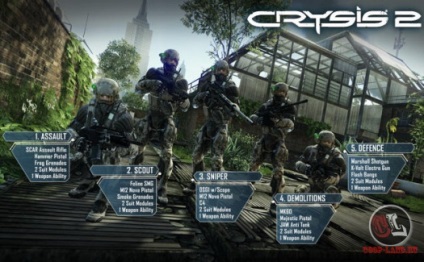 Ръчно план Crysis 2 за безплатни онлайн