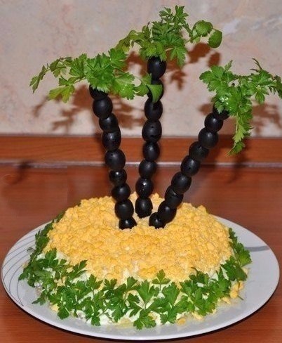 Salatele de pe masa festivă