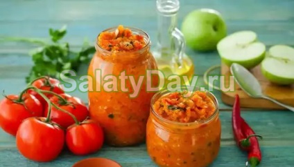 Saláta rizs télen - fűszeres mellett az asztalra! Recept képek és videó