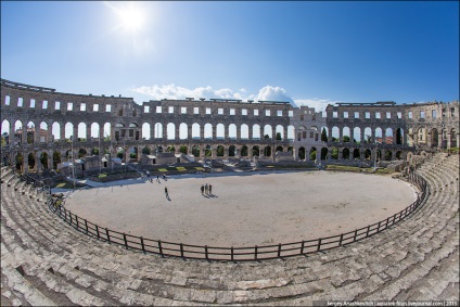 Cel mai conservat amfiteatru roman din lume, lumea în fotografii