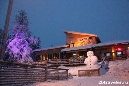 Parcul Santa și santa claus în Rovaniemi (Finlanda)