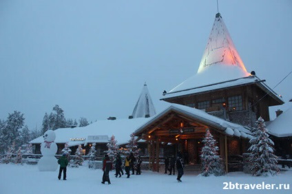 Parcul Santa și santa claus în Rovaniemi (Finlanda)