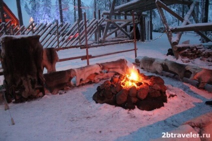 Parcul Santa și santa claus în Rovaniemi (Finlanda)