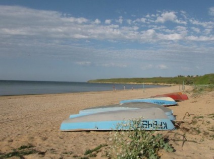 Satul Kamenskoe din Crimeea se odihnesc pe mare, plaje, hoteluri