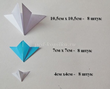 Hópehely origami technikával kezdőknek