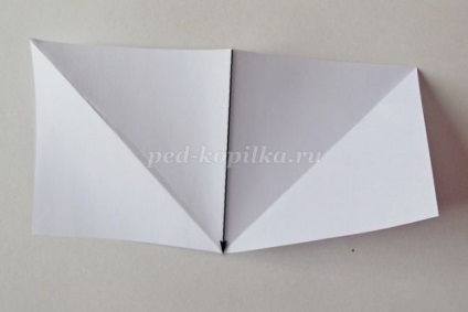 Hópehely origami technikával kezdőknek