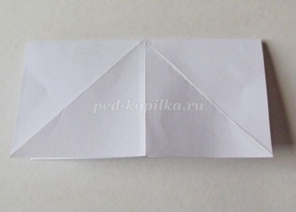Snowflake în tehnica origami pentru începători