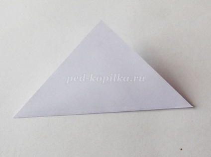 Snowflake în tehnica origami pentru începători