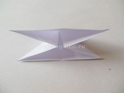 Hópehely origami technikával kezdőknek