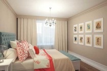 Designul modern al unui dormitor mic, decorarea interioară a unui dormitor mic, reparații