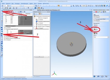 Létrehozása zárnak be a cső lemez egy iránytű-3d cad-Journal