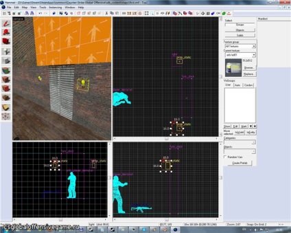 Térképek létrehozására cs go - az első lépéseket a Hammer World szerkesztő - fan site játék counter strike globális