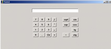 Létrehozása „számológép” alkalmazás Delphi programozási környezet