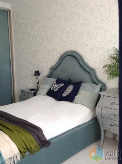 Dormitor în culori deschise, design dormitor independent, dormitor interior fotografie, textile pentru
