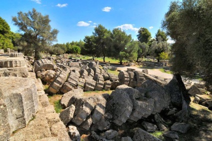 Statuia lui Zeus din Olympia istorie, descriere, fotografie