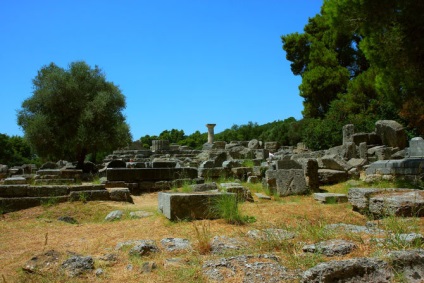 Statuia lui Zeus din Olympia istorie, descriere, fotografie