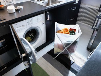 Masina de spalat în bucătărie - confortabilă și practică