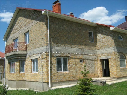 Construcția de case din rocă de cochilie în Crimeea