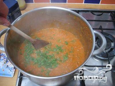 Supă cu roșii, dovlecei și ceapă - rețetă pas cu pas cu fotografie