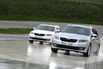 Tesztvezetés Skoda Octavia 4x4 (Skoda Octavia 4x4), Skoda Superb 4x4 (Škoda Superb 4x4) és Skoda Yeti