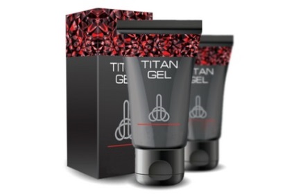 Titan gel pentru bărbați recenzii de medici, manual de instrucțiuni și preț